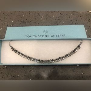 Touchstone Crystal by  Swarovski, Swing Necklace. NIB